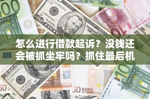 北京怎么进行借款起诉？没钱还会被抓坐牢吗？抓住最后机会！