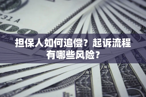 北京担保人如何追偿？起诉流程有哪些风险？