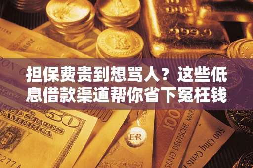 北京担保费贵到想骂人？这些低息借款渠道帮你省下冤枉钱
