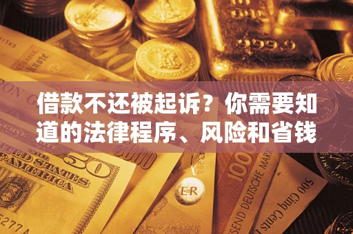 北京借款不还被起诉？你需要知道的法律程序、风险和省钱技巧
