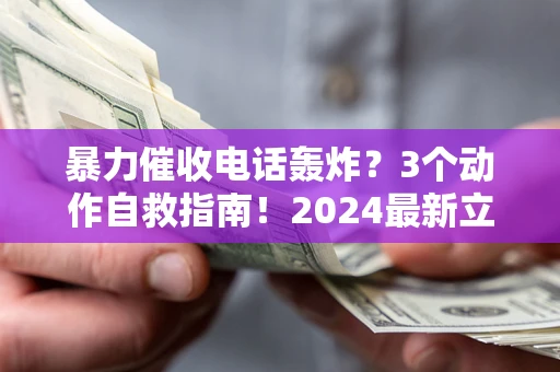 北京暴力催收电话轰炸？3个动作自救指南！2024最新立案标准全解析