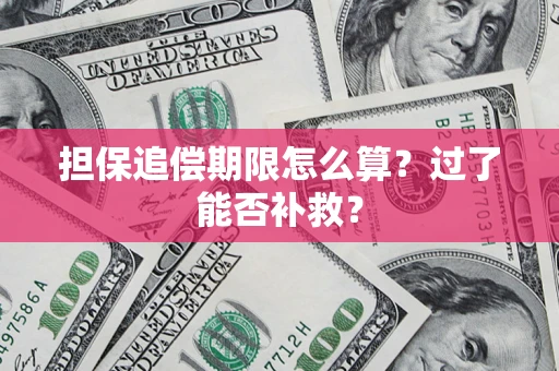 北京担保追偿期限怎么算？过了能否补救？